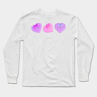 Mini Pocket Hearts Long Sleeve T-Shirt